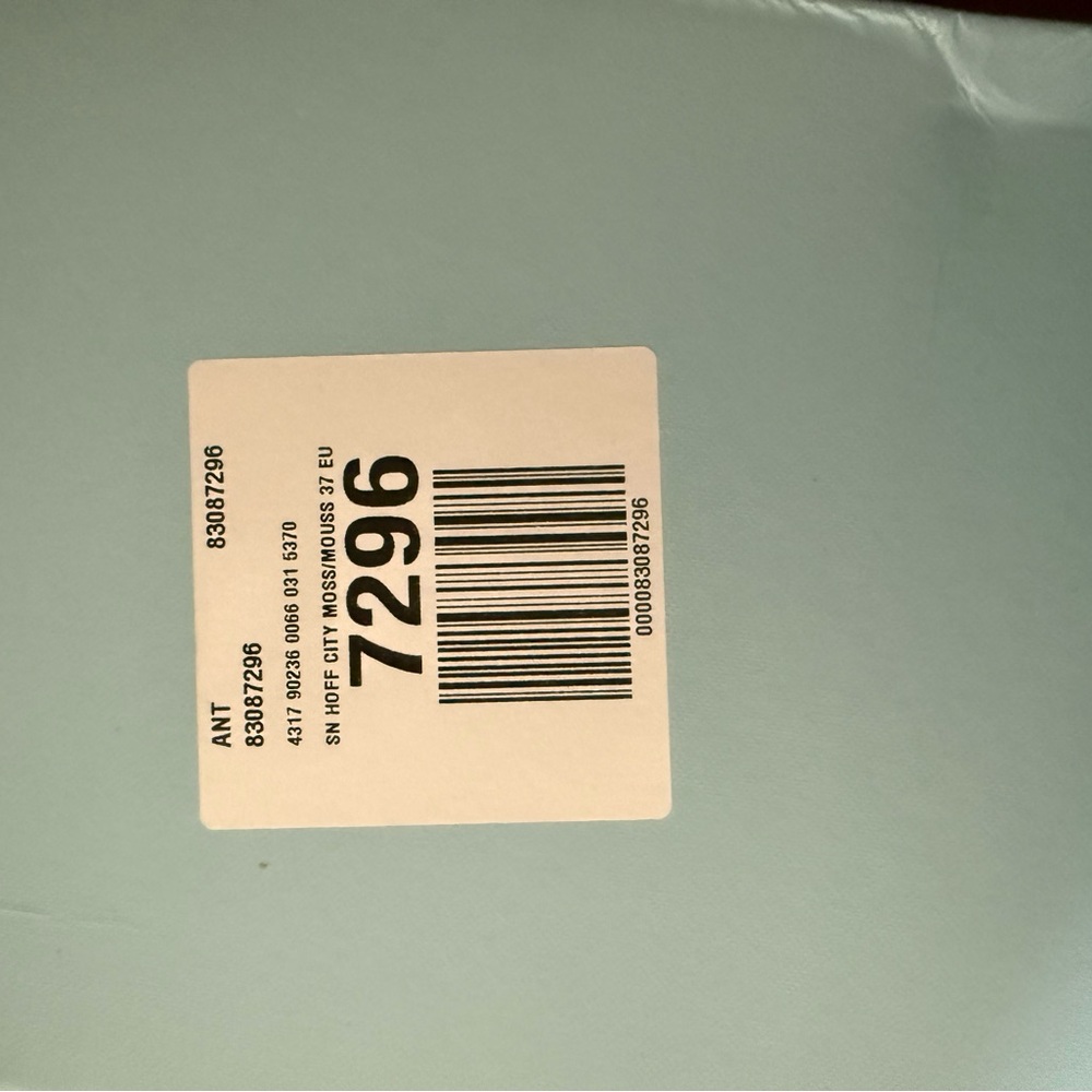 HOFF Low-Top Sneakers Green White Leather Suede NIB EU 37 / US 6.5 - Picture 4 of 4